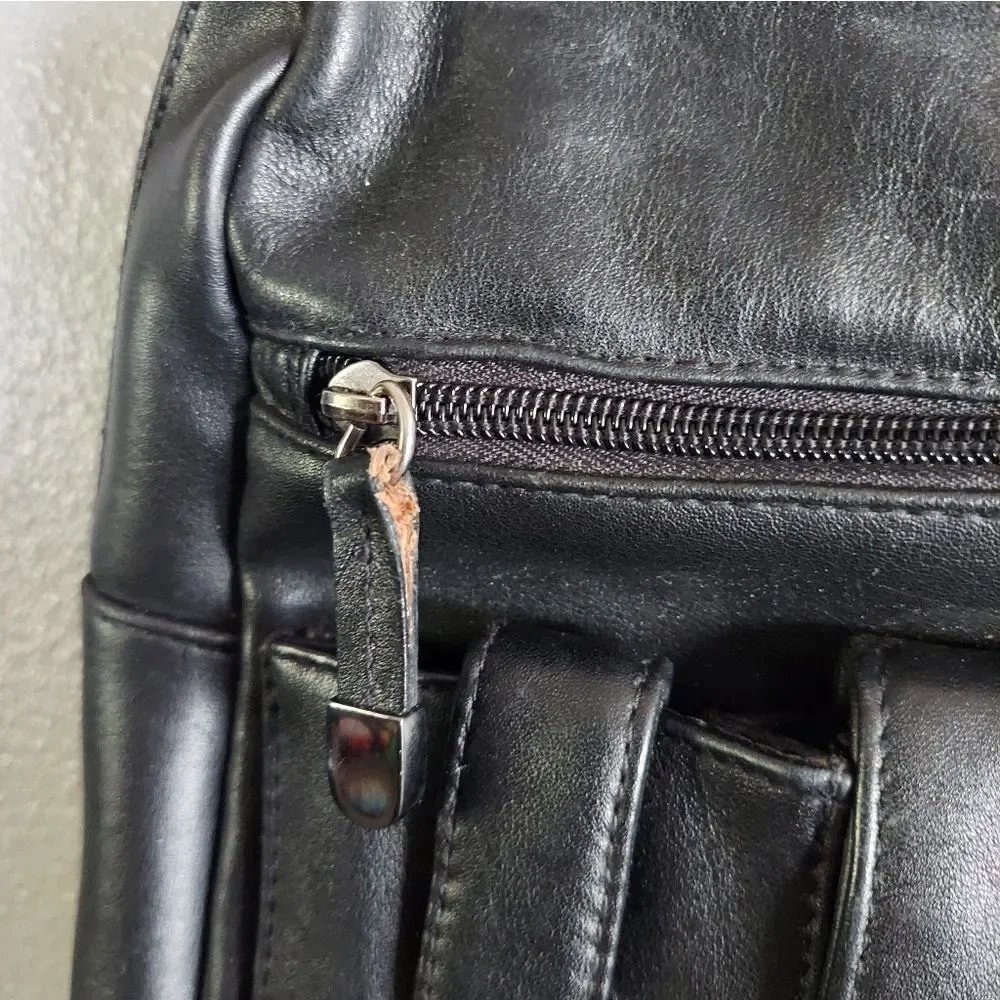 Vintage Hillard & Hanson Black Backpack